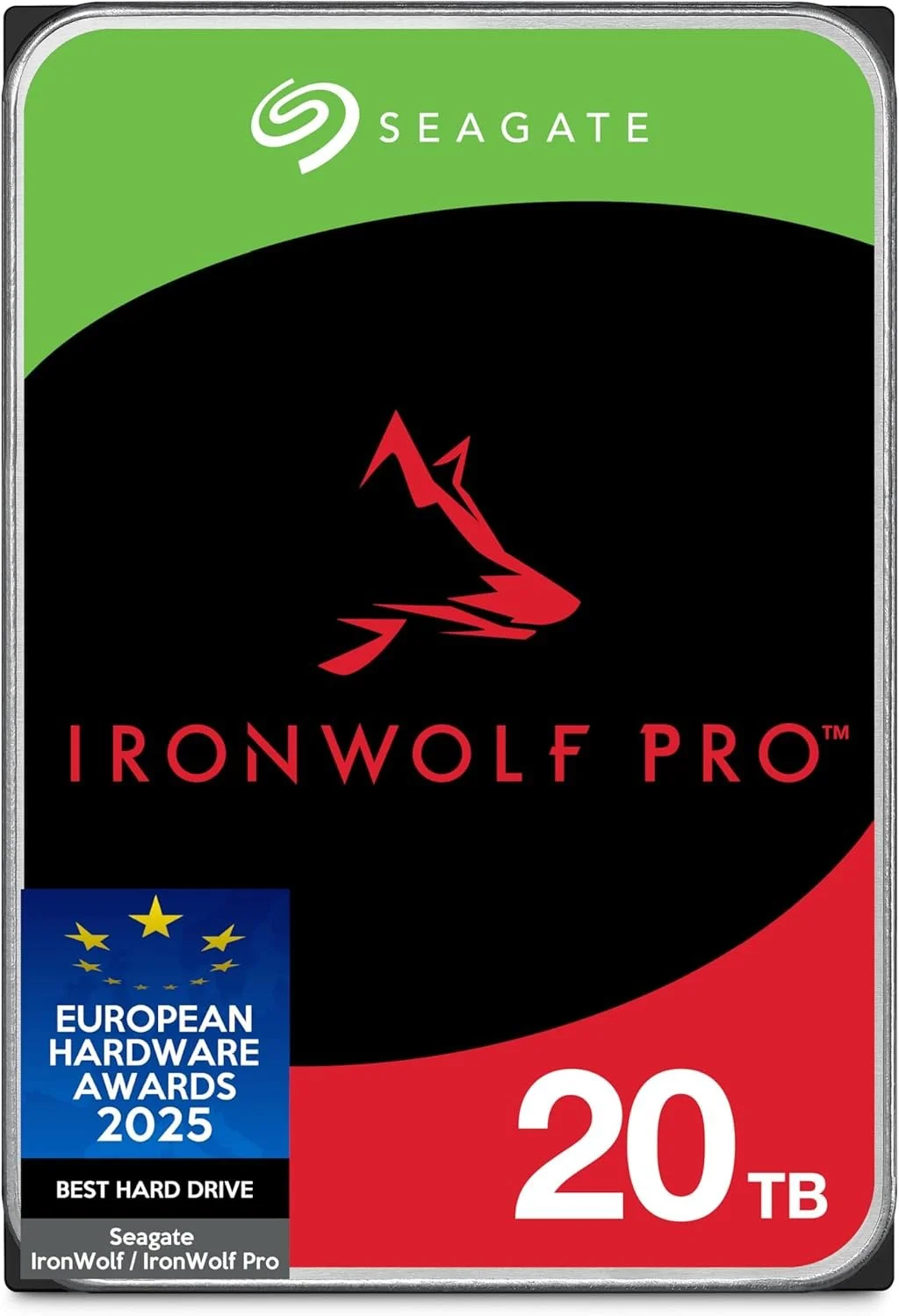 Внутрішній жорсткий диск 3.5" Seagate IronWolf Pro 20TB SATA III (ST20000NTZ01/ST20000NT001), фото №1