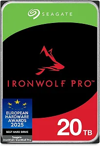 Внутрішній жорсткий диск 3.5" Seagate IronWolf Pro 20TB SATA III (ST20000NTZ01/ST20000NT001) - Фото 1