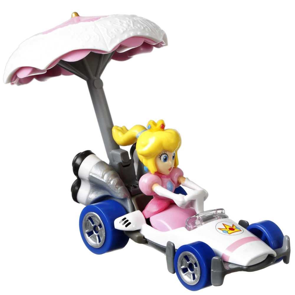 Іграшкова машинка Hot Wheels Mario Kart Princess Peach B-Dasher Parasol Glider, фото №1