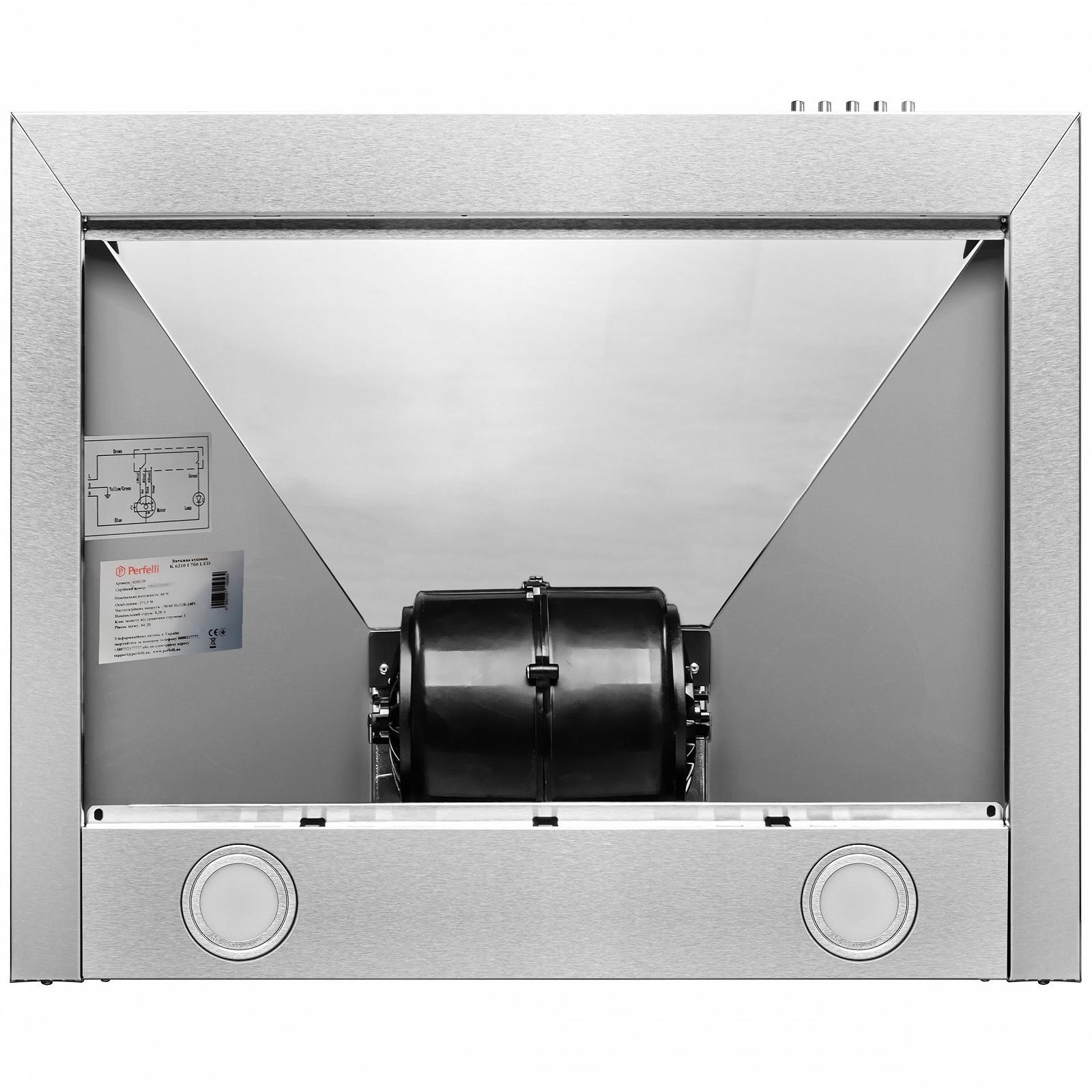 Витяжка Perfelli K 6210 I 700 LED, фото №6