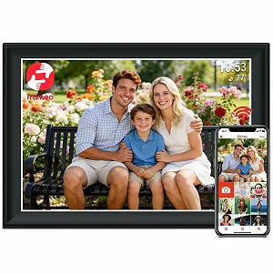 Цифровая фоторамка FRAMEO 11 дюймов FHD IPS Touchscreen 64 GB 2.4/5 GHz WiFi - Фото 1