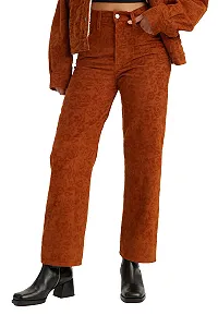 Жіночі джинси Levis - Ribcage Str Ankle Zip Nd Ginger Bread Co - 24 29 - Фото 1