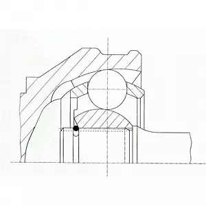 ШРУС, приводной вал SPIDAN 36104 GKN Automotive OE-технология 52° для VW synthetic.ua - Фото 1