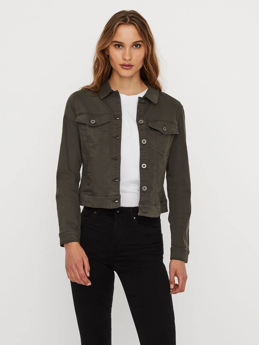 Куртка VERO MODA Vmhotsoya LS Колір Денім, фото №4
