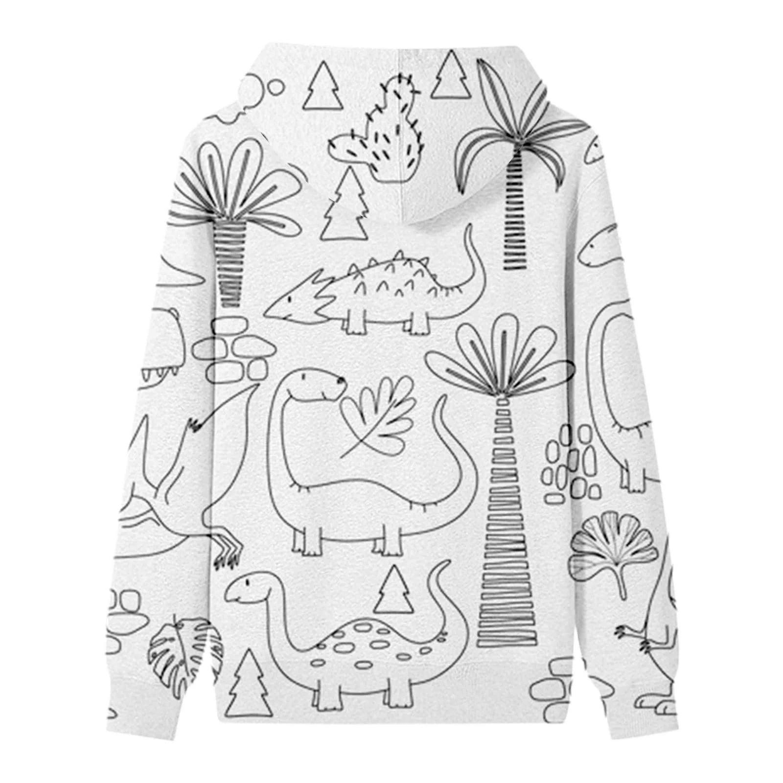 Кардиган з капюшоном Kinder Skizzen, фліс, кишеня, на блискавці, з ручним розписом, фото №3