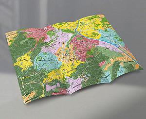 Пазл PuzzleMap City Map XXL Stuttgart 500 деталей 68 x 48 см з буклетом та картою synthetic.ua - Фото 1