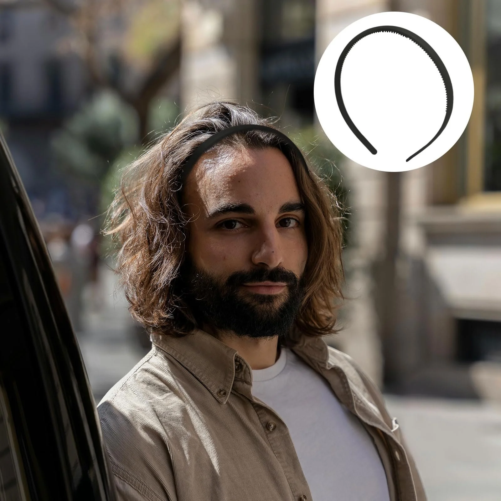 Набір з 6 унісекс обручів для волосся Non-Slip, фото №6