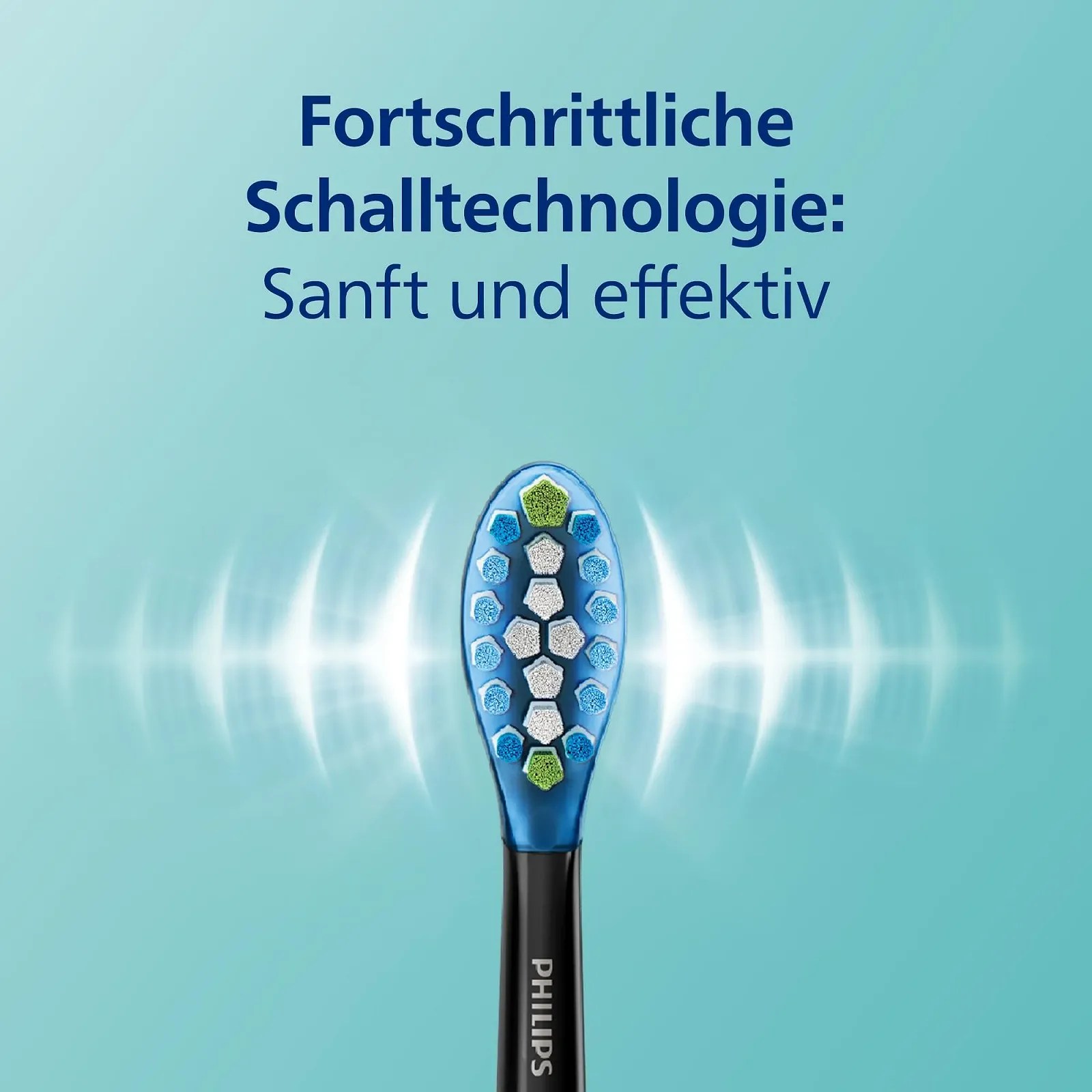 Электрическая зубная щетка Philips ExpertClean 7300 HX9601/02 Звуковая с датчиком давления и дорожным футляром Черная, фото №7