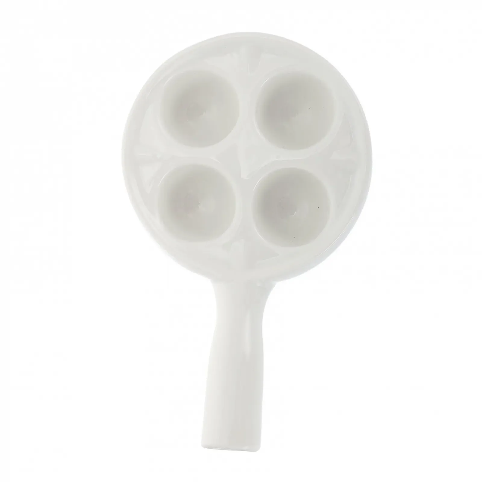 Деко для запікання равликів Керамічне Термостійке з отворами Біле, фото №1