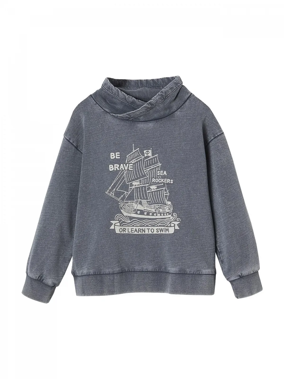 Куртка Vertbaudet для мальчиков с шалевым воротником, фото №1 Куртка Vertbaudet для мальчиков с шалевым воротником, фото №1