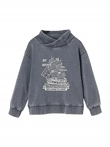 Куртка Vertbaudet для хлопчиків з шалевим коміром - Фото 1