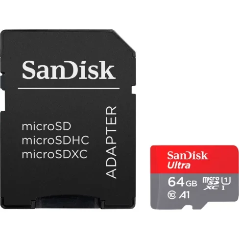 Карта памяти SanDisk 64GB microSD class 10 UHS-I Ultra (SDSQUAB-064G-GN6MA), фото №1 Карта памяти SanDisk 64GB microSD class 10 UHS-I Ultra (SDSQUAB-064G-GN6MA), фото №1