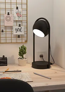 Настільна лампа EGLO Murnia E14 чорно-біла synthetic.ua - Фото 1