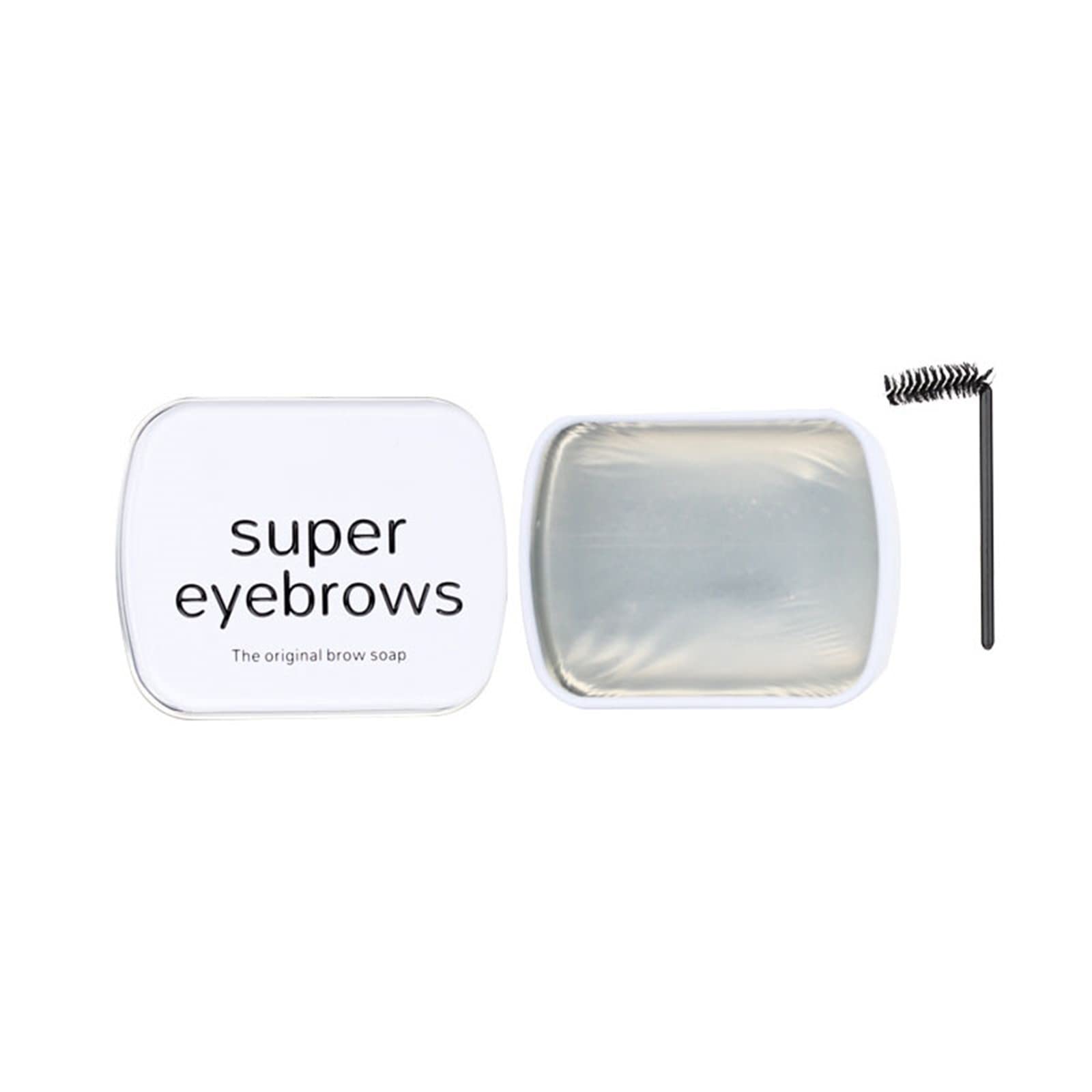 Мыло для укладки бровей Прозрачный Натуральный Долговечный Освежающий Прозрачный Макияжный Инструмент Не Комкается для Женщин (Хаки, Один Размер), фото №1