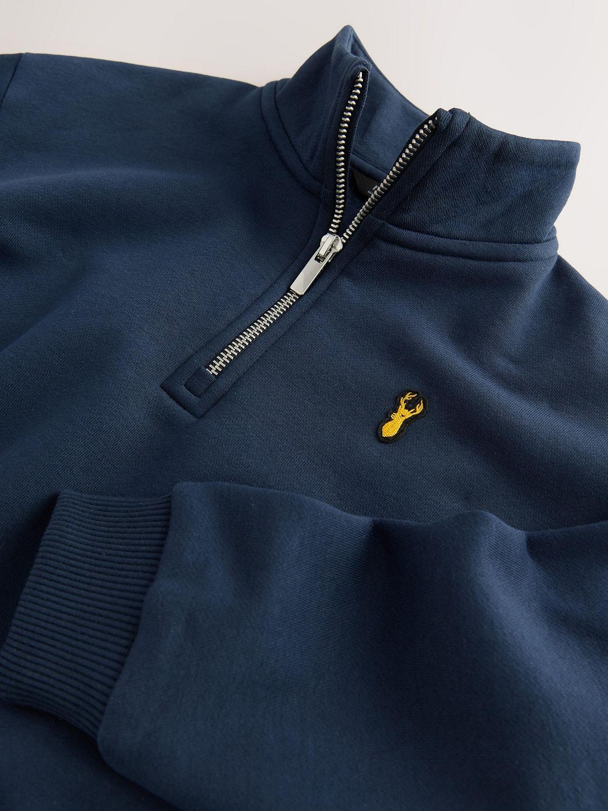 Толстовка Next для мальчиков с воротником на молнии, фото №4