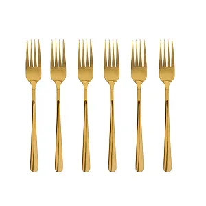 Набір столових приборів HOMLA Lugano 24 предмети нержавіюча сталь Золотий ціна на synthetic.ua - Фото 1 Набір столових приборів HOMLA Lugano 24 предмети нержавіюча сталь Золотий synthetic.ua - Фото 1