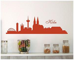 Наклейка на стіну Cologne City synthetic.ua - Фото 1