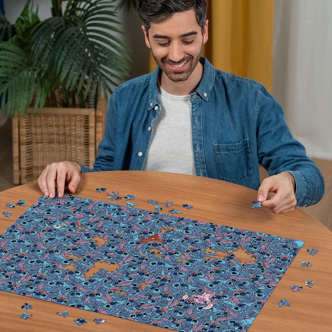 Пазл Ravensburger Disney Stitch Challenge 12001265 1000 элементов, фото №4