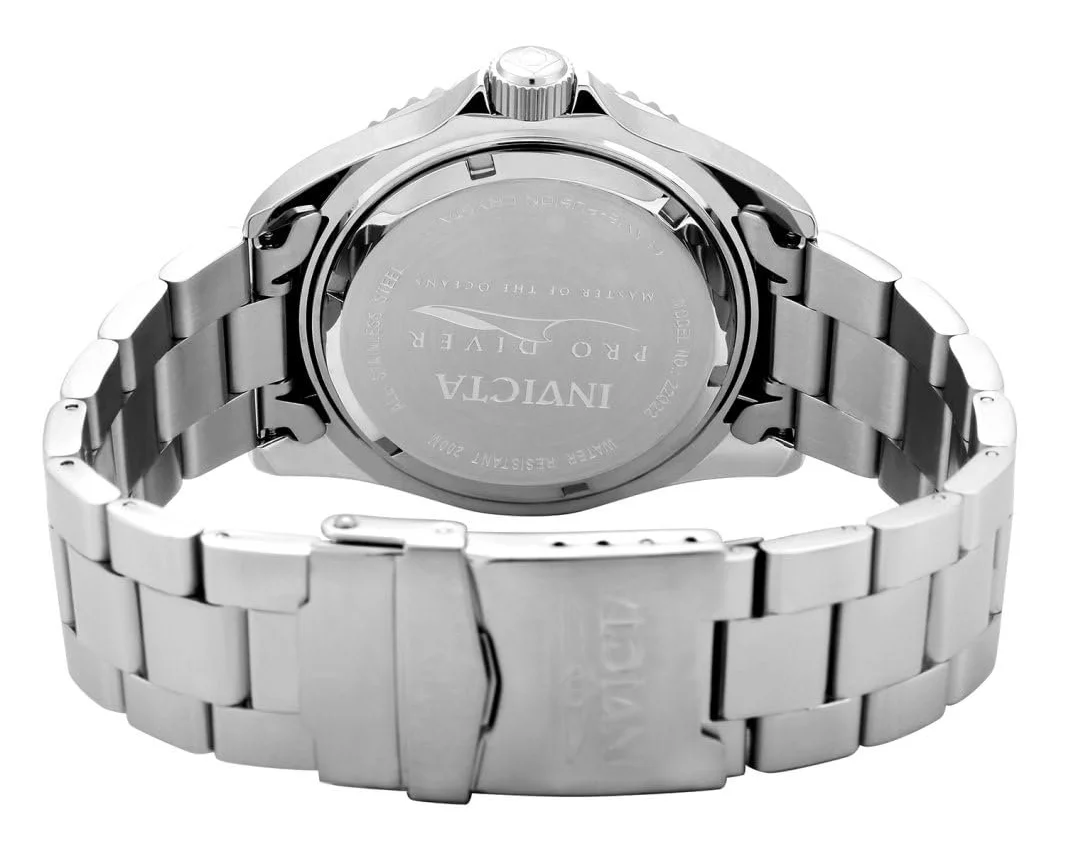 Мужские часы Invicta Pro Diver / Из нержавеющей стали / Кварцевые / Серебристые / 43 мм, фото №4 Мужские часы Invicta Pro Diver / Из нержавеющей стали / Кварцевые / Серебристые / 43 мм, фото №4