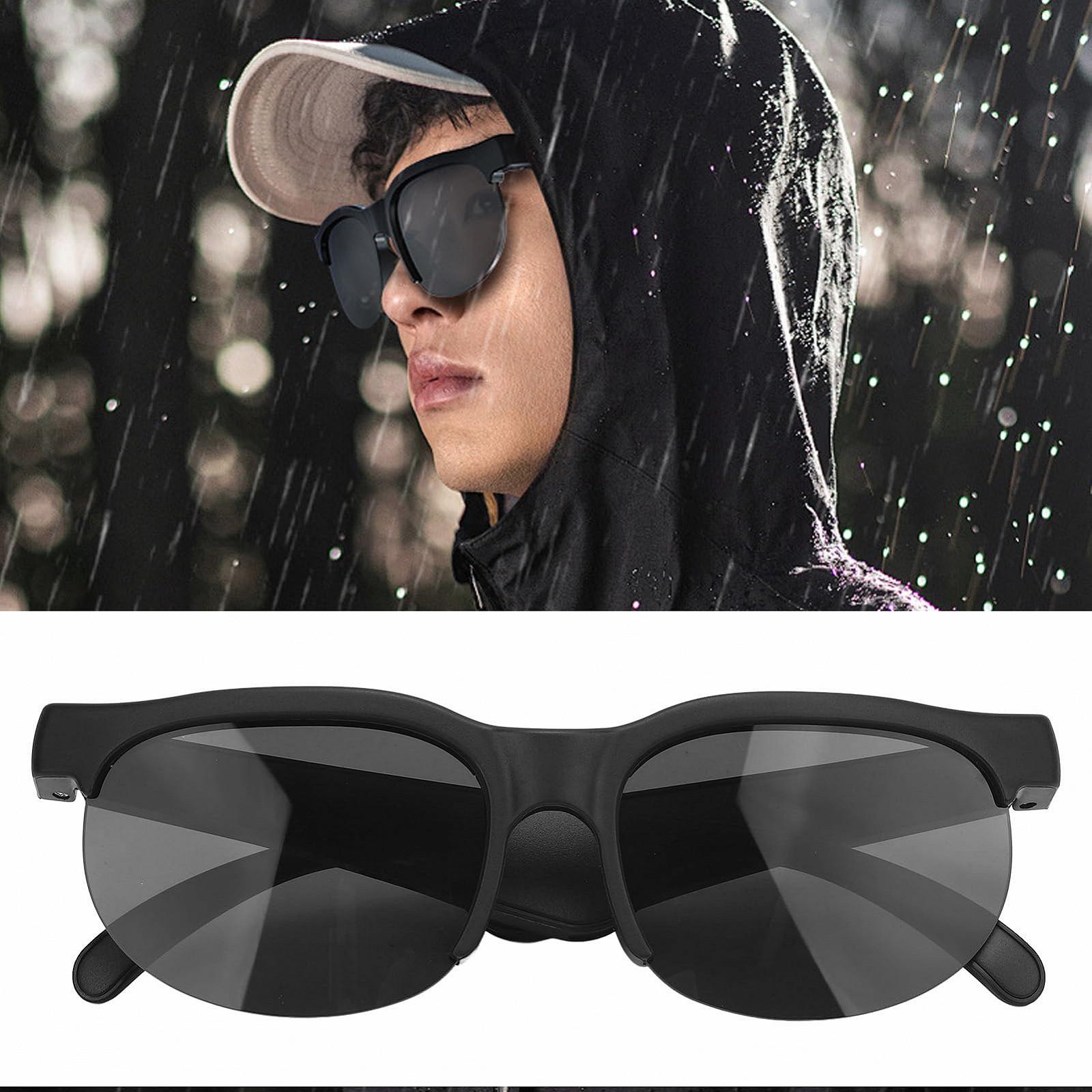 Розумні окуляри Bluetooth з двома HD-мікрофонами, переклад 144 мовами, сенсорне керування відбитками пальців, фото №5 Розумні окуляри Bluetooth з двома HD-мікрофонами, переклад 144 мовами, сенсорне керування відбитками пальців, фото №5