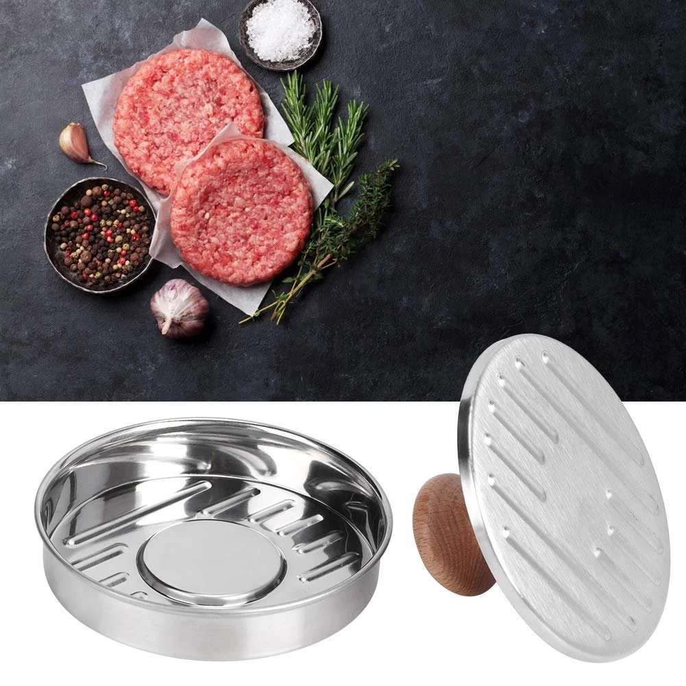 Пресс для бургеров Topyond 304 Stainless Steel из нержавеющей стали, фото №4