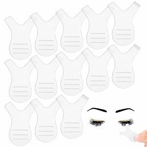 Набір Y Shape Eyelash Comb Інструмент для підняття вій Силіконова щітка для вій Y-Shape Прозора щітка для підняття вій гребінець для підняття вій для нарощування вій (60 шт.) - Фото 1
