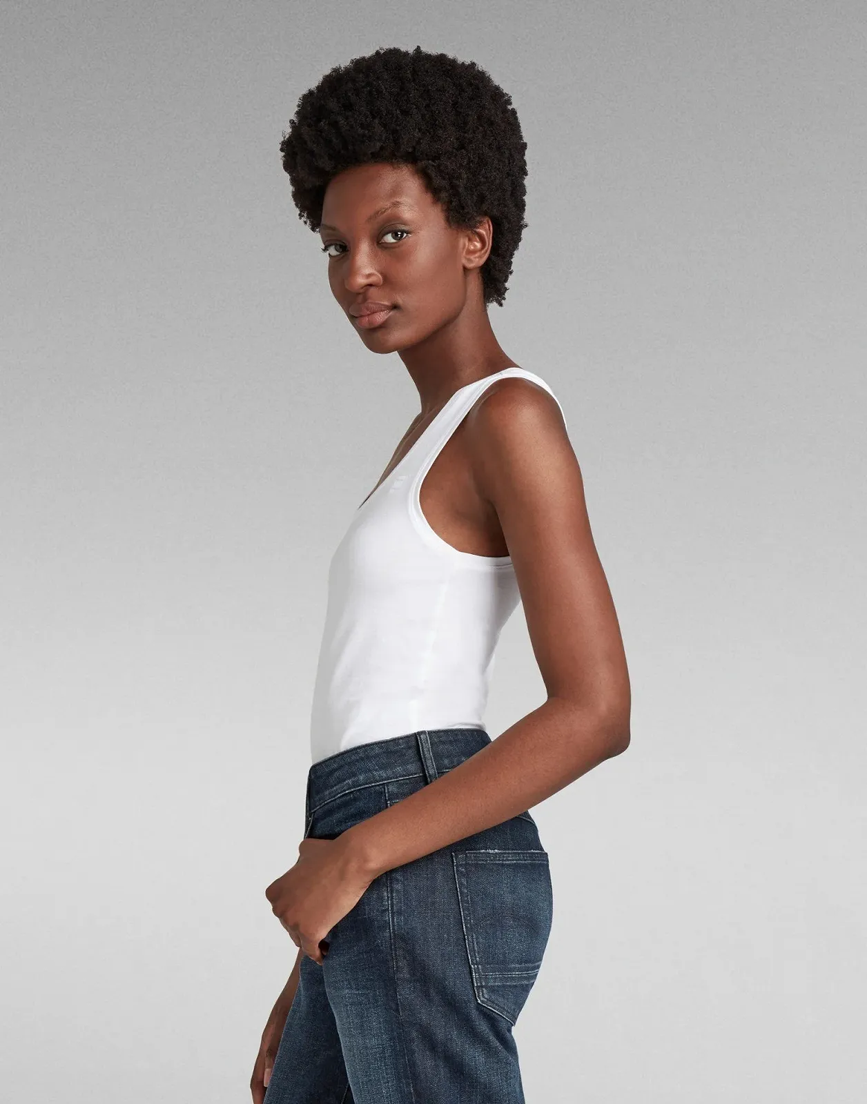 Женская майка G-Star RAW Base Tanktop - S, фото №3