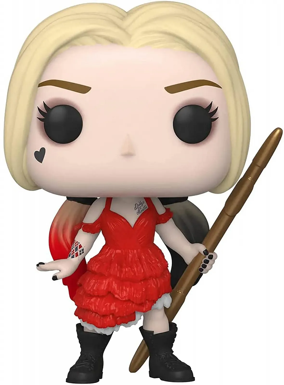 Колекційна фігурка Funko Pop! Movies TSS Harley Quinn (Damaged Dress) Suicide Squad 2 вінілова, фото №1