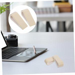 Подставка для ноутбука, 2 шт., силиконовая, регулируемая, нескользящая, для планшета, эргономичная, настольный держатель, стабильная, легкая, портативная synthetic.ua - Фото 1