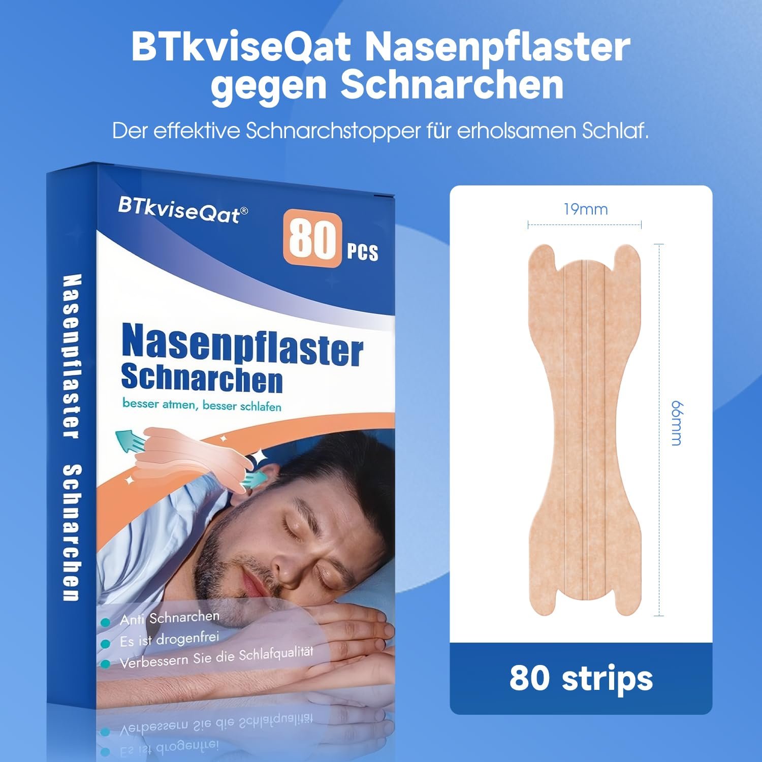 Пластыри для носа Snoring Stopper, пластыри от храпа., фото №8