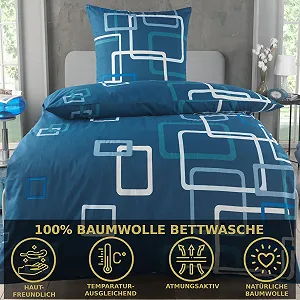 Постельное белье MALIKA 135 x 200 см + 80 x 80 см хлопок Renforcé в клетку на молнии красный synthetic.ua - Фото 1