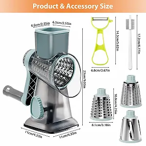 Терка барабанна, для сиру з ручкою synthetic.ua - Фото 1