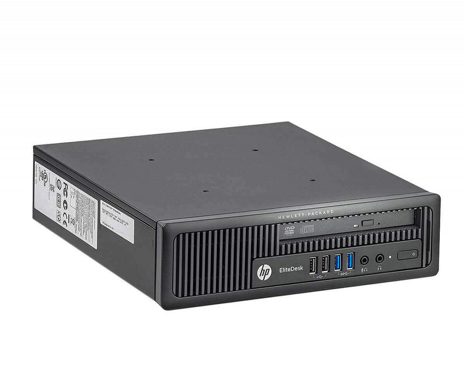 ПК HP EliteDesk 800 G1 USDT Core i5-4570s 3.40GHz 16GB 240GB SSD DVD-rw (Відновлений), фото №1