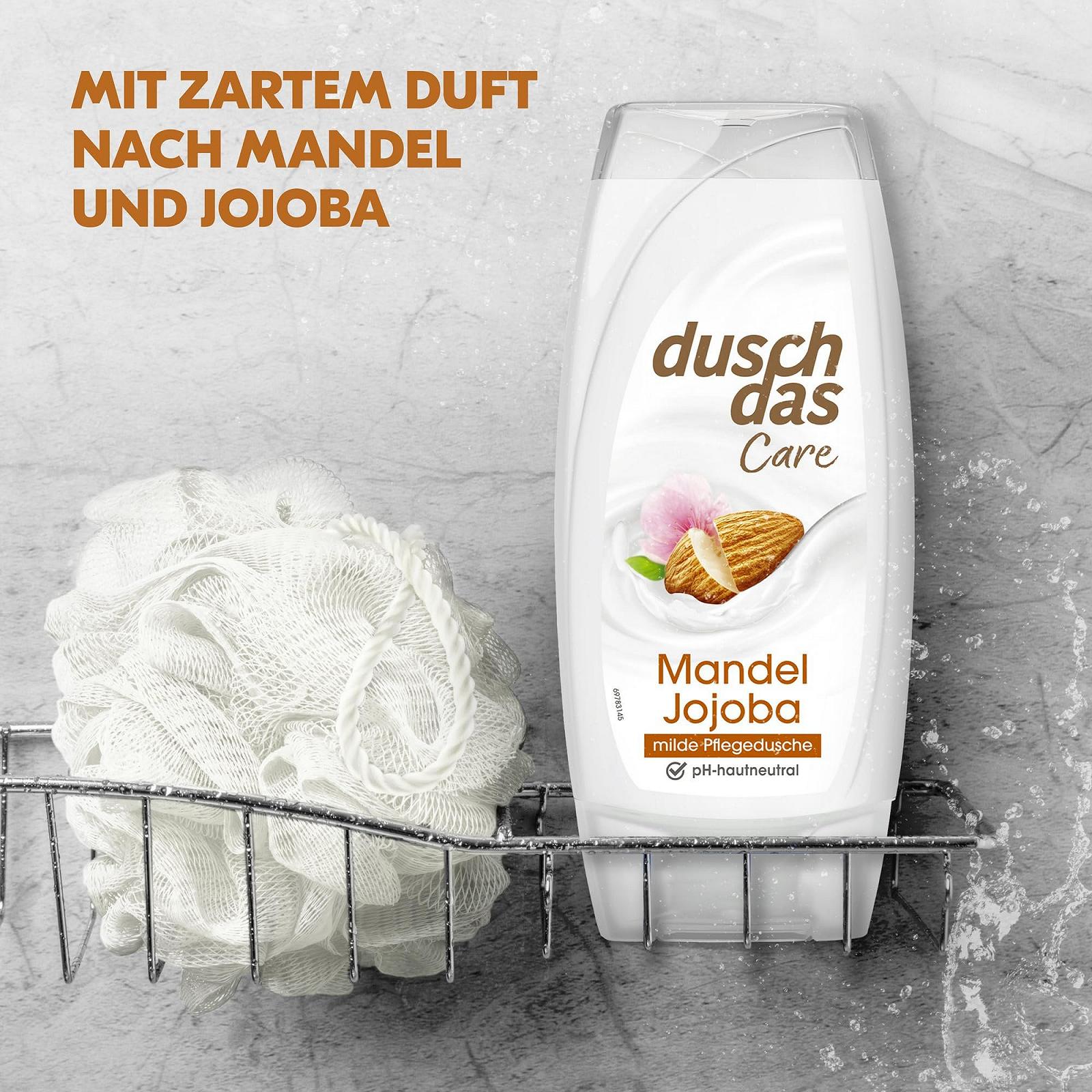Гель для душа Duschdas Care Almond & Jojoba pH нейтральный 6 x 225 мл, фото №5