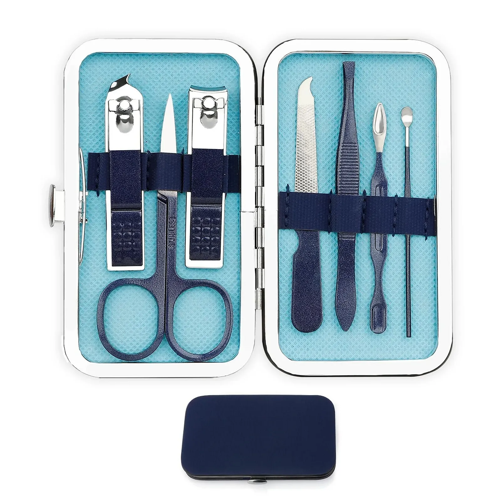 Набор маникюрный профессиональный 7 предметов Сталь, фото №1 Набор маникюрный профессиональный 7 предметов Сталь, фото №1