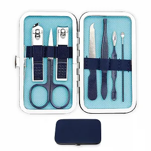 Набор маникюрный профессиональный 7 предметов Сталь - Фото 1