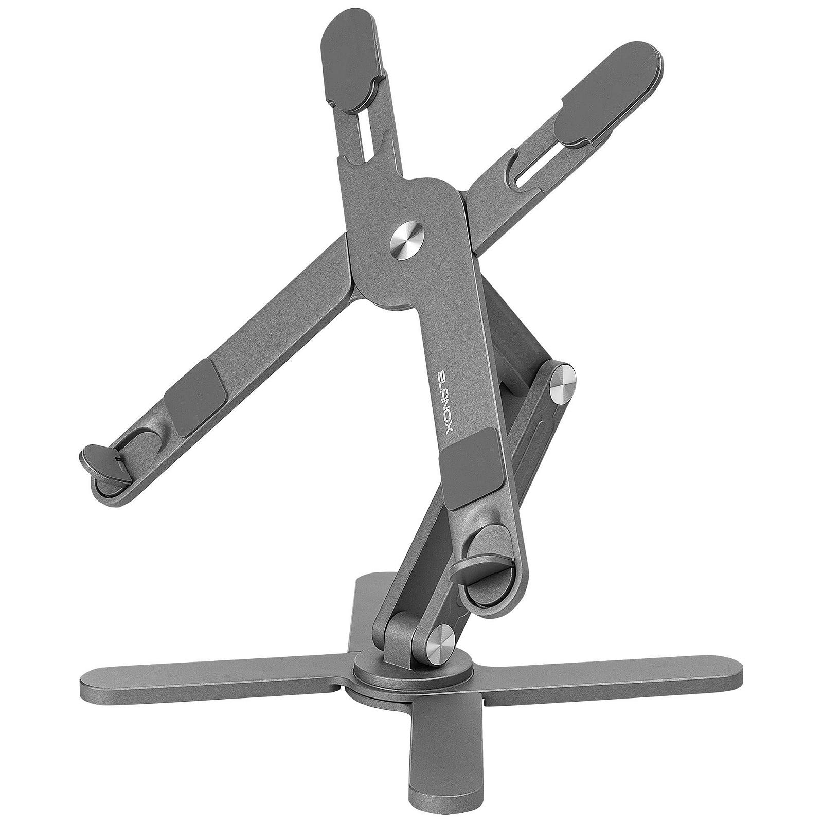 Підставка для ноутбука складна алюмінієвий сплав 360 (Сірий), фото №3