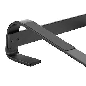 Подставка для ноутбука QWORK Ergonomic из алюминия, совместима с ноутбуками 10-18 дюймов synthetic.ua - Фото 1