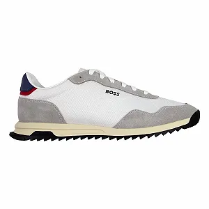 Кросівки BOSS Zayn Lowp sdtx Чоловічі Повсякденні На Шнурівці - Фото 1