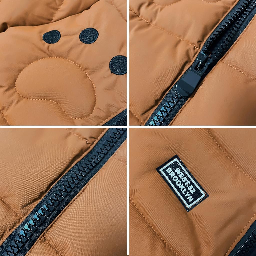 Зимова куртка Linboo для хлопчиків, тепла стьобана, фото №6 Зимова куртка Linboo для хлопчиків, тепла стьобана, фото №6