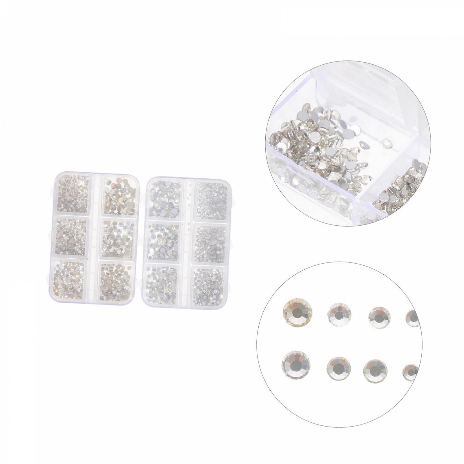 Украшения для ногтей (2 коробки) DIY Аксессуары для маникюра Стразы, фото №6