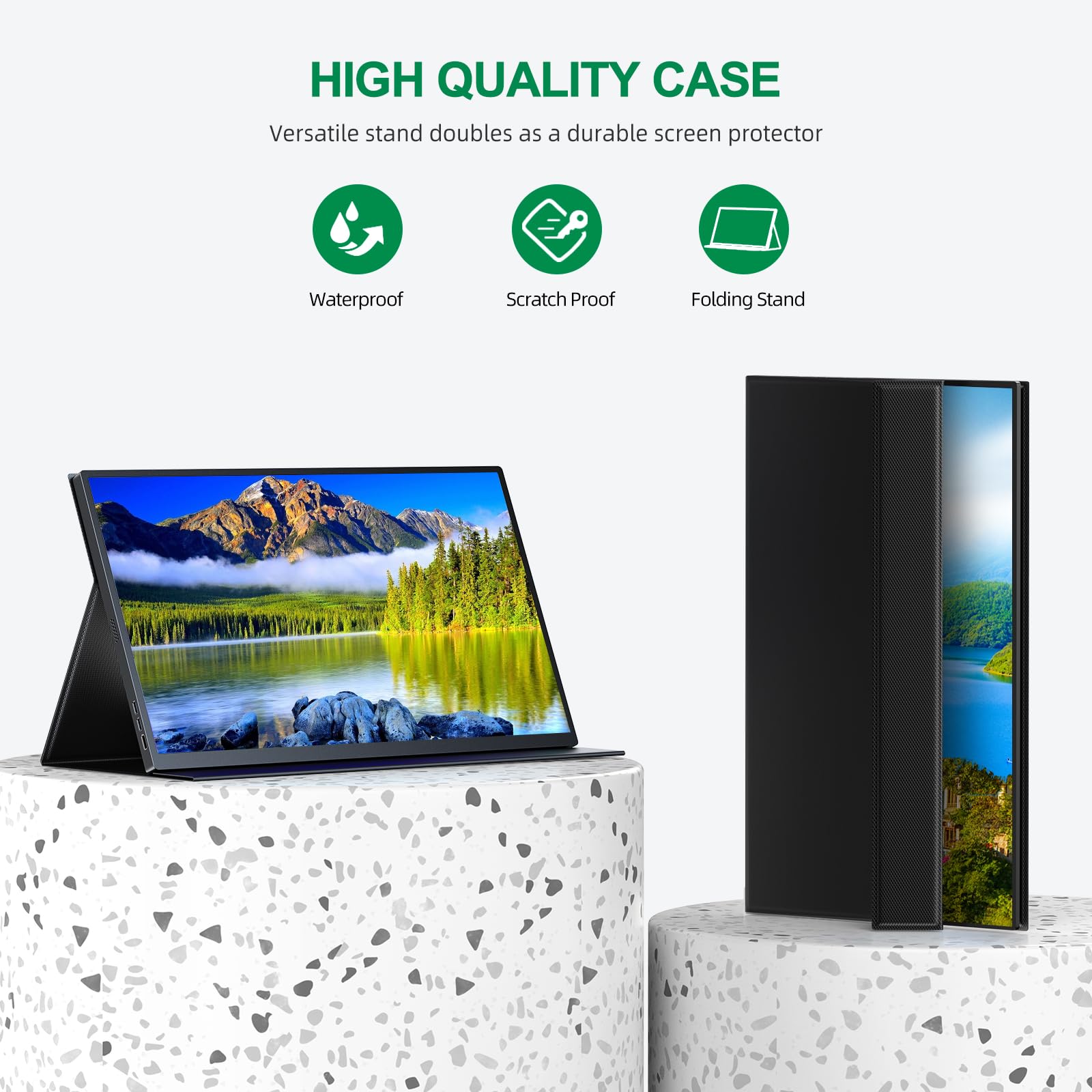 Монітор портативний 18.5" EVICIV Full HD IPS 120 Гц, фото №4
