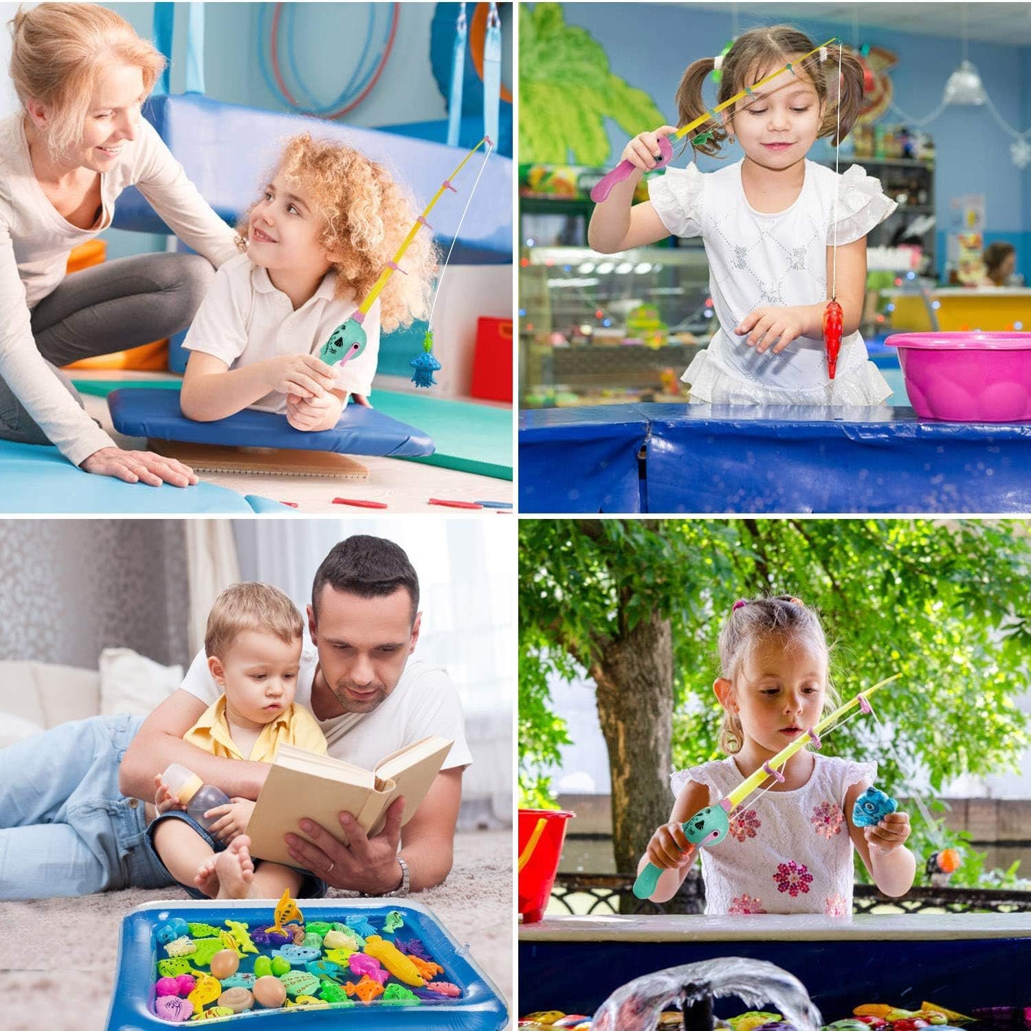 Іграшка для риболовлі ZWOOS, набір, фото №6