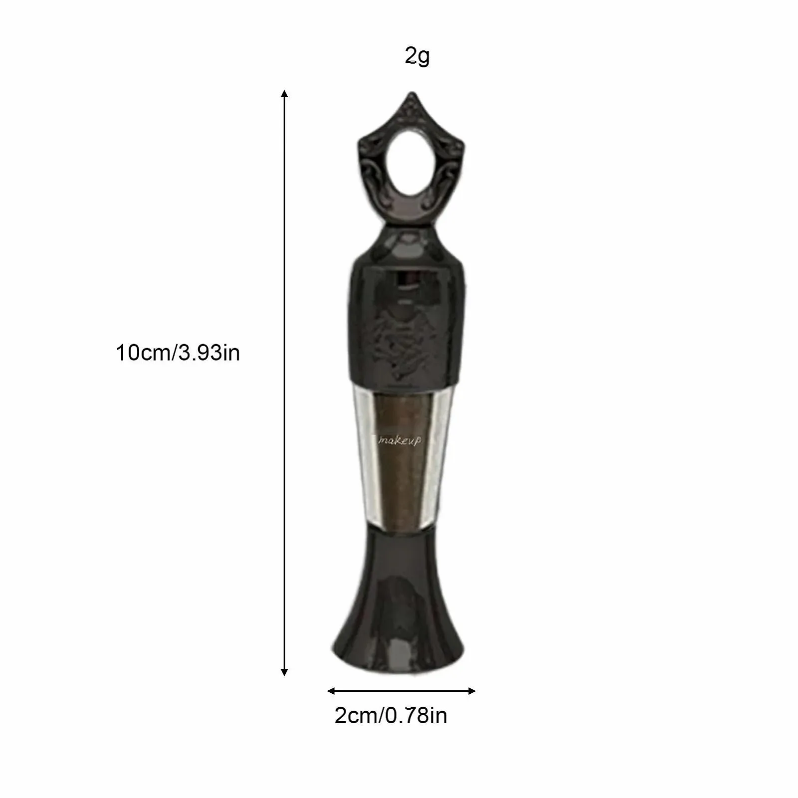 Підводка для очей She-ida Khol Kajal Powder, водостійка, для макіяжу, інтенсивний колір, фото №5