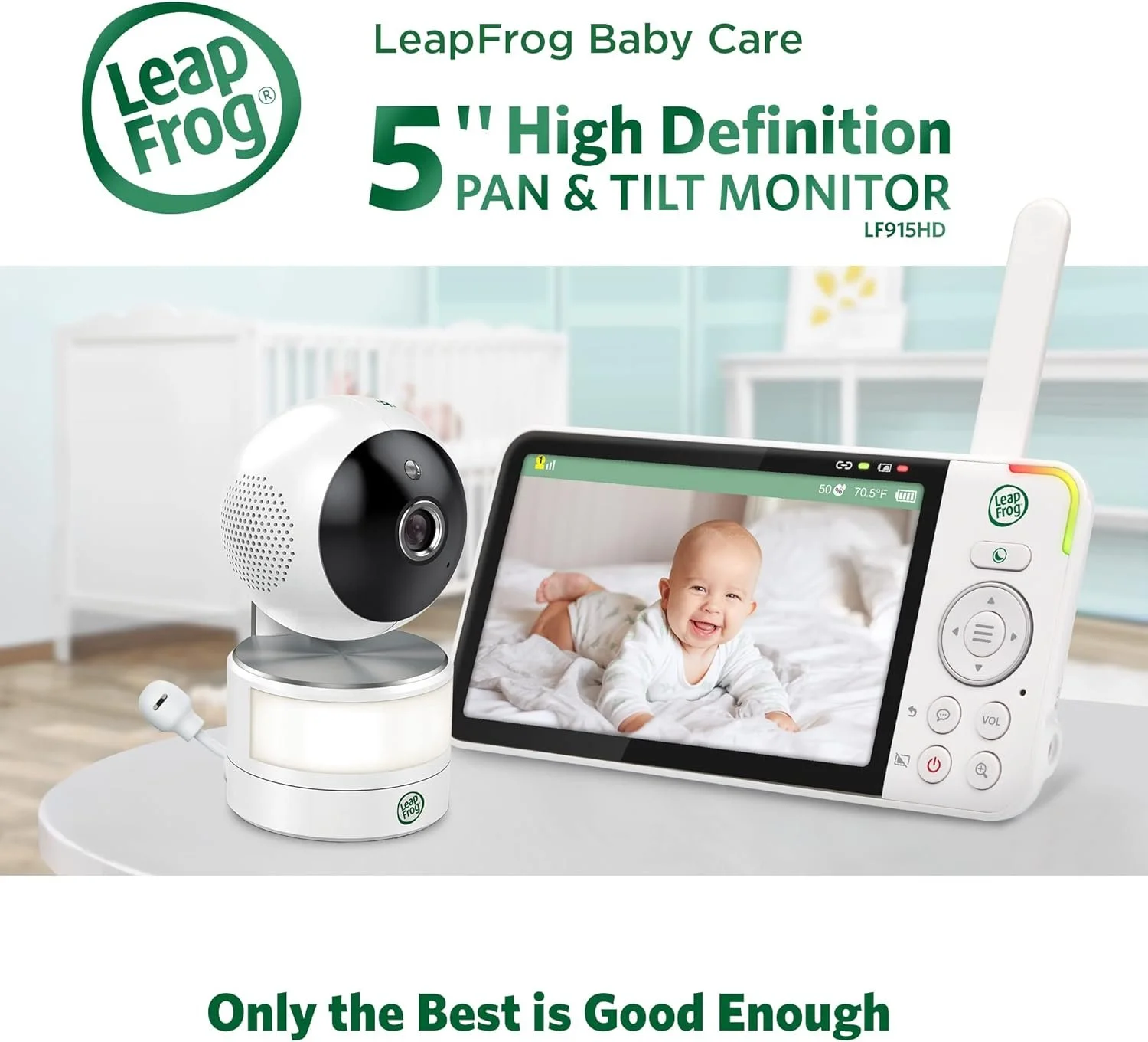 Видеоняня LeapFrog LF915 Белый, фото №2 Видеоняня LeapFrog LF915 Белый, фото №2