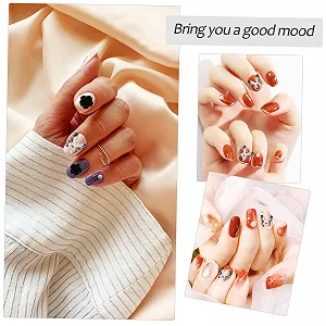 Аксессуары для ногтей FOMIYES, уникальные Черные стразы и маникюр synthetic.ua - Фото 1