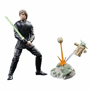 Набор коллекционных фигурок Star Wars The Black Series Luke Skywalker & Grogu 15 см - Фото 1