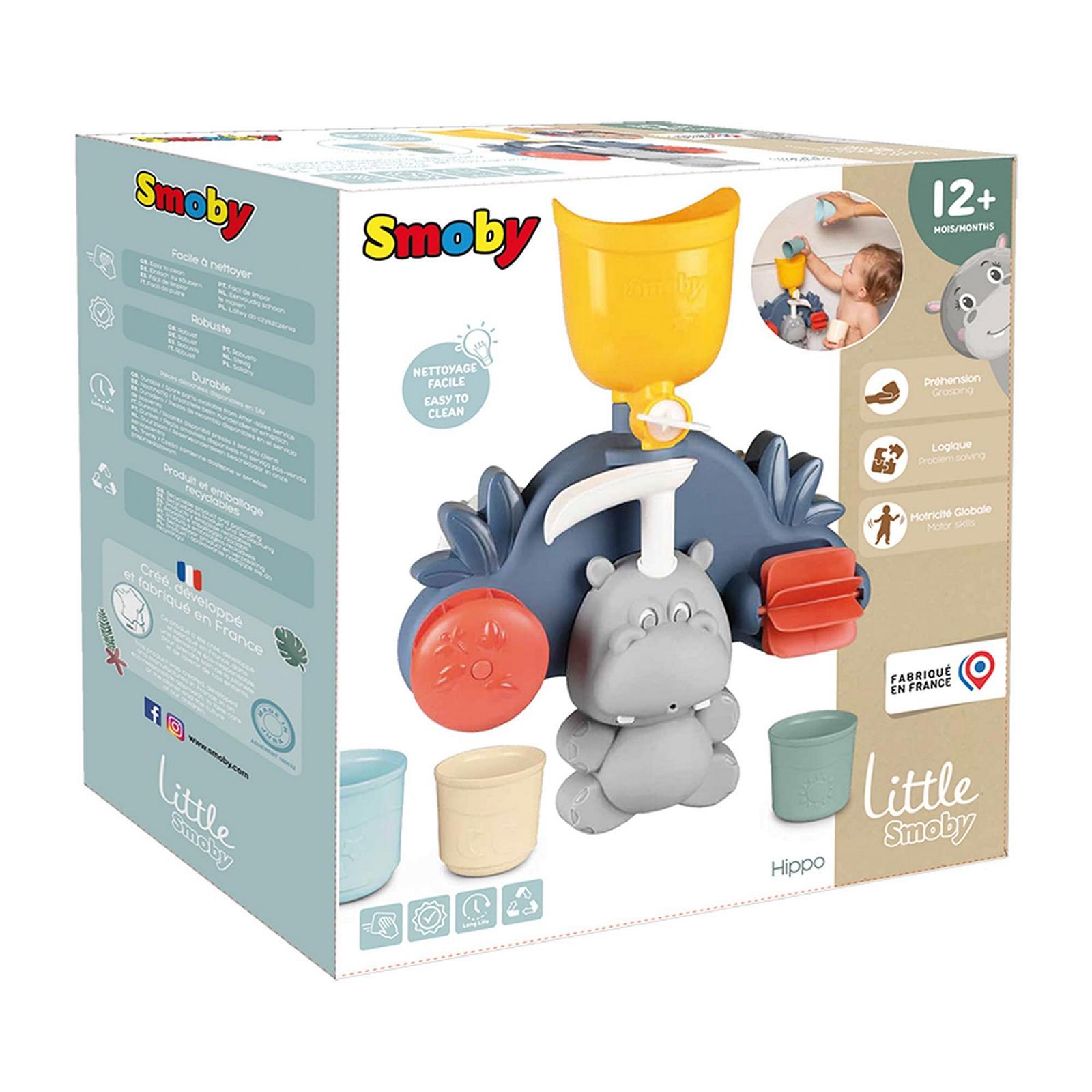 Іграшка для ванни Бегемот Little Smoby від 1 року Водяна, фото №5