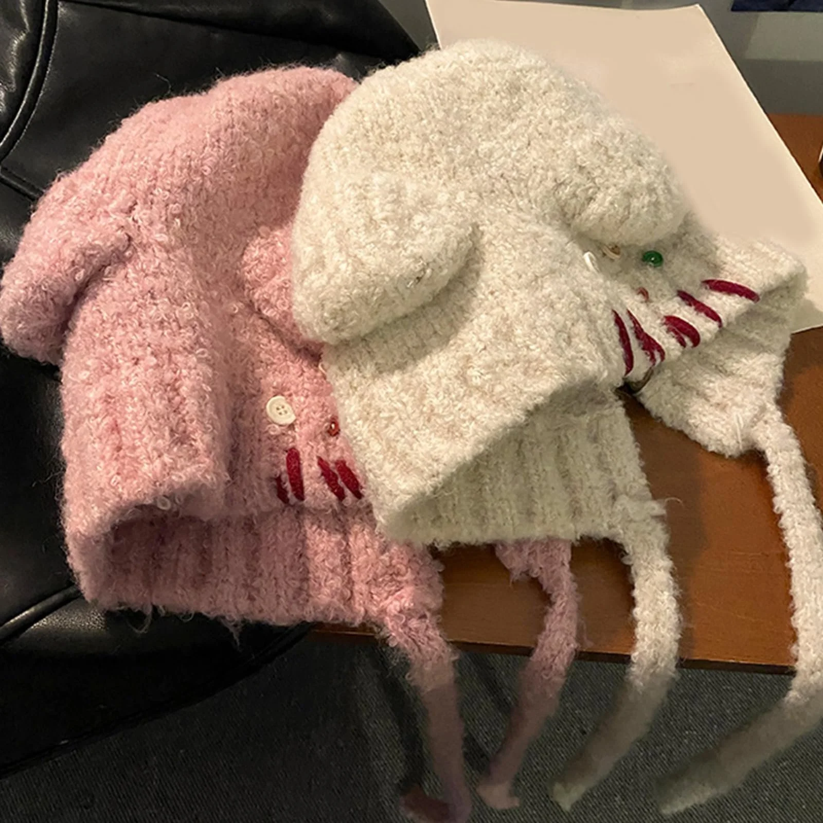 Мультяшна шапка з вухами для спорту на відкритому повітрі, велика, фото №3