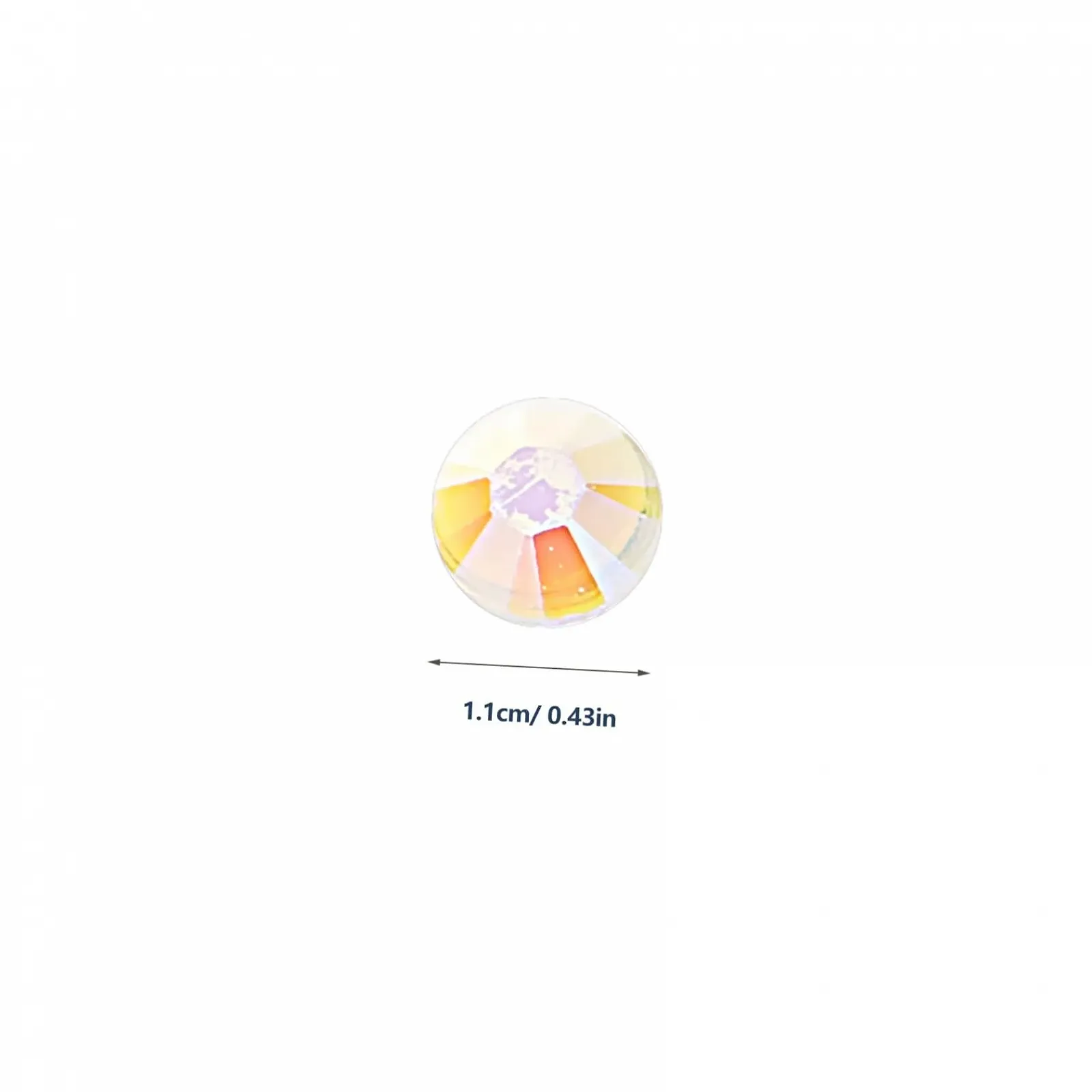 Стрази для нігтів, з перлинами та блискітками, фото №2